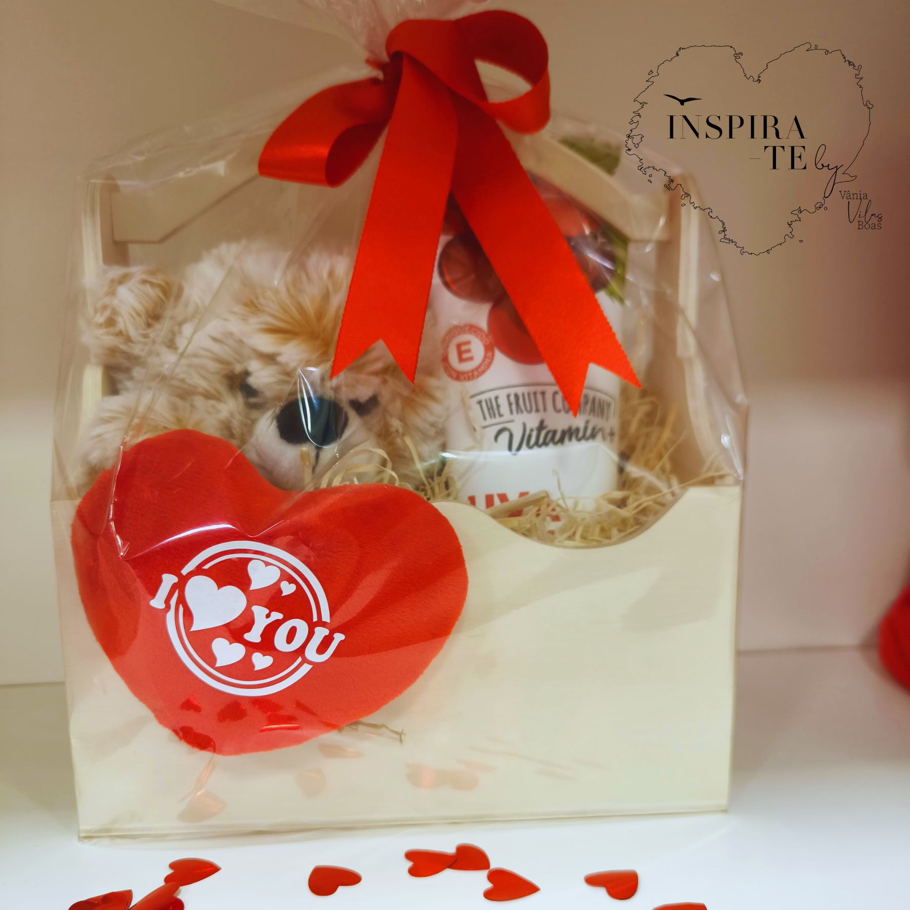 box urso e gel Gift Box Amor em Cada Detalhe - Image 1