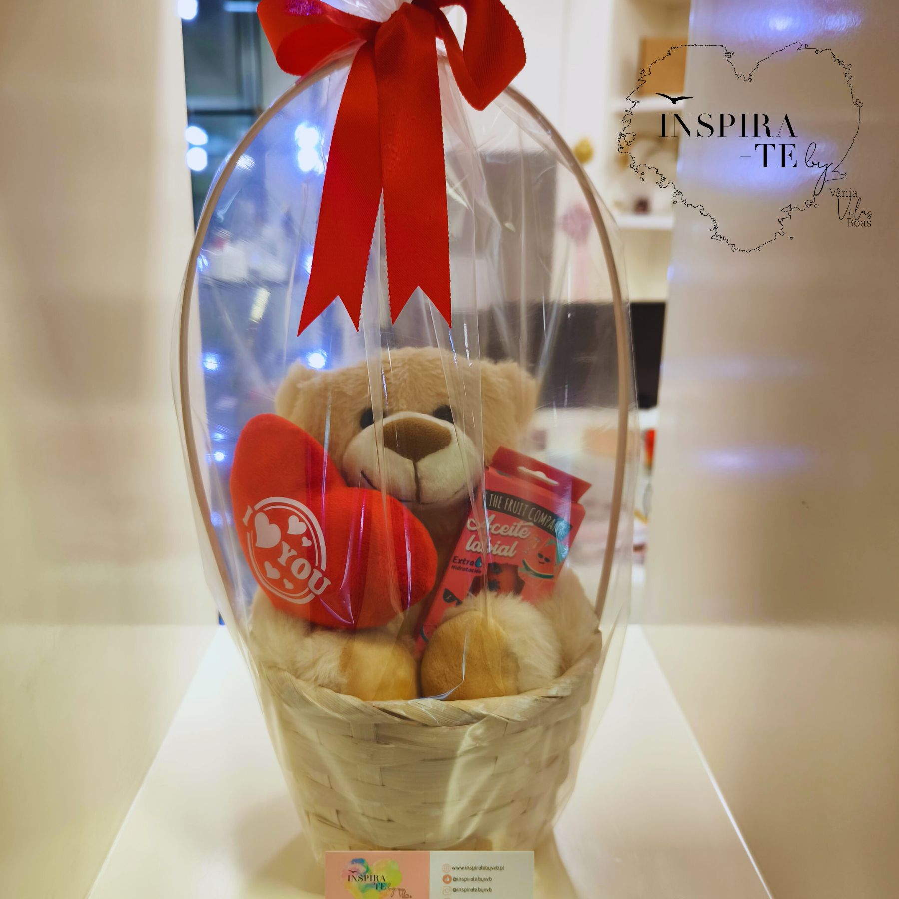 kit cesta amor Gift Box Um toque de Amor e Carinho - Image 1
