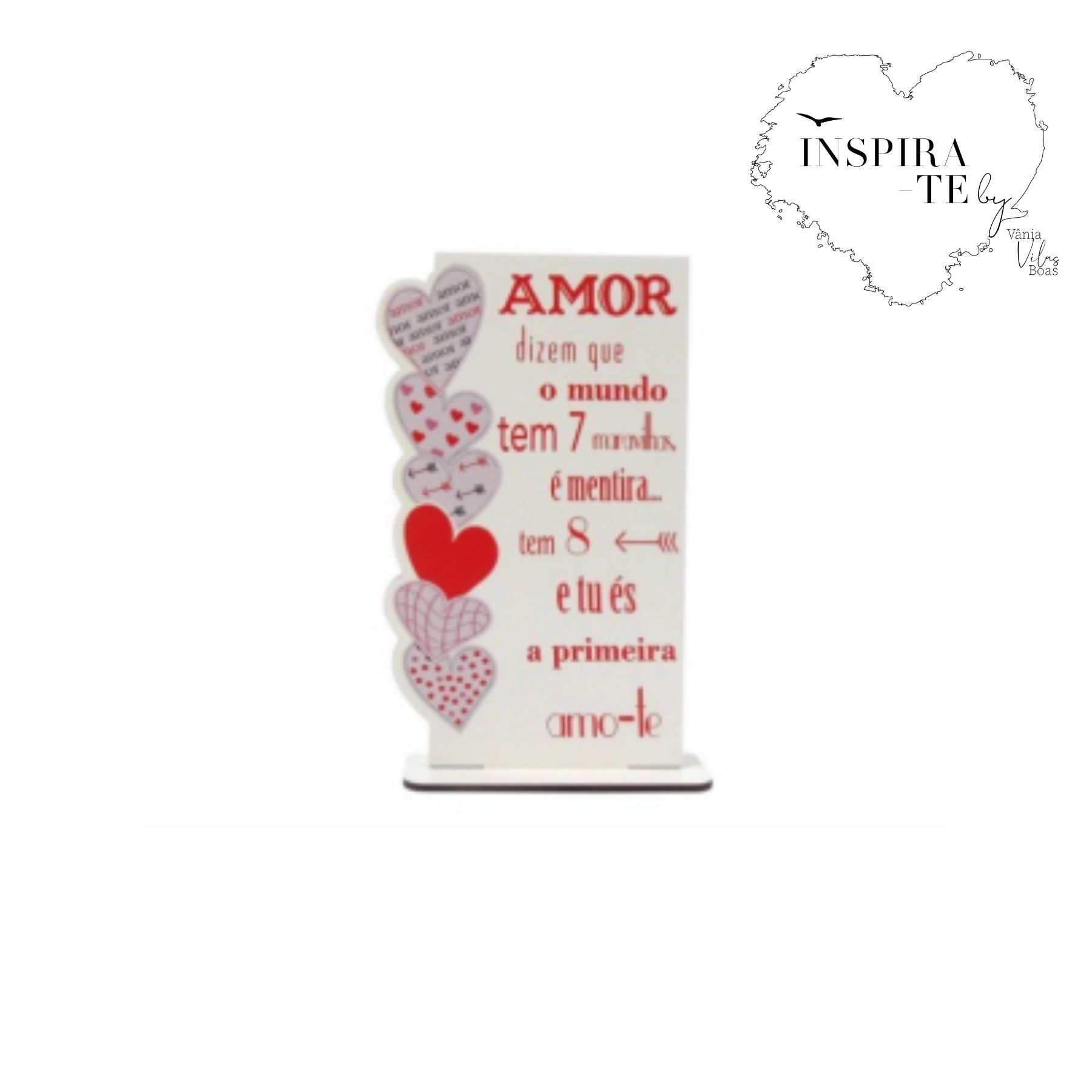 placa amor maravilhas Placa Maior Maravilha - Image 1