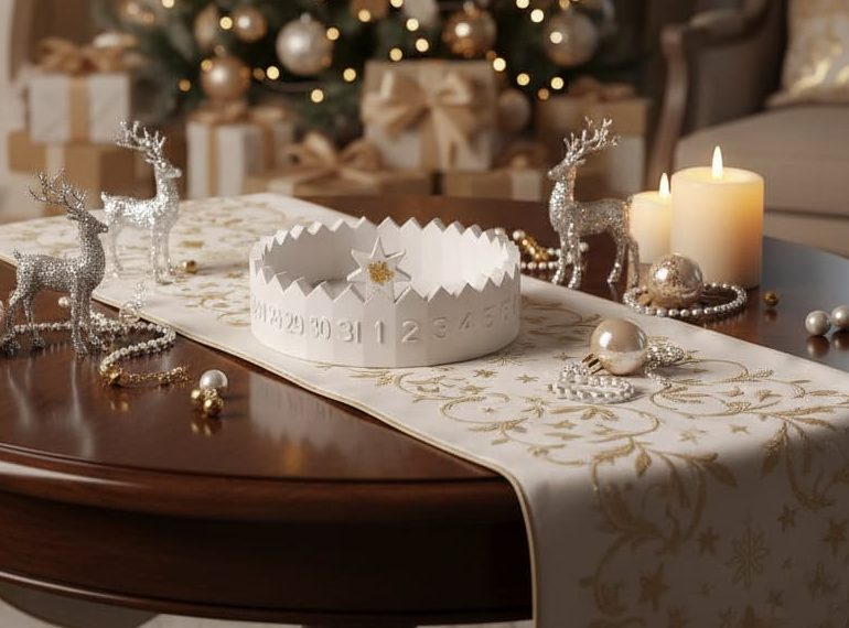 5e18f51f-ac76-424c-87d0-9f4216629bec Coroa de Advento com Estrela-Guia - Image 1