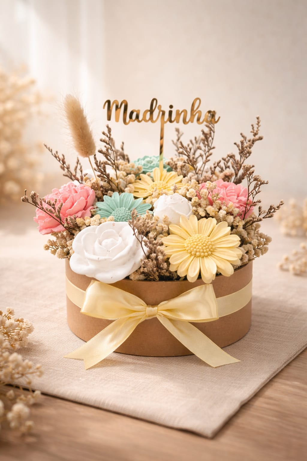 435c6cb4-1631-4e9e-b928-cc6d31e89d4c Box de Flores Dia da Madrinha - Image 1
